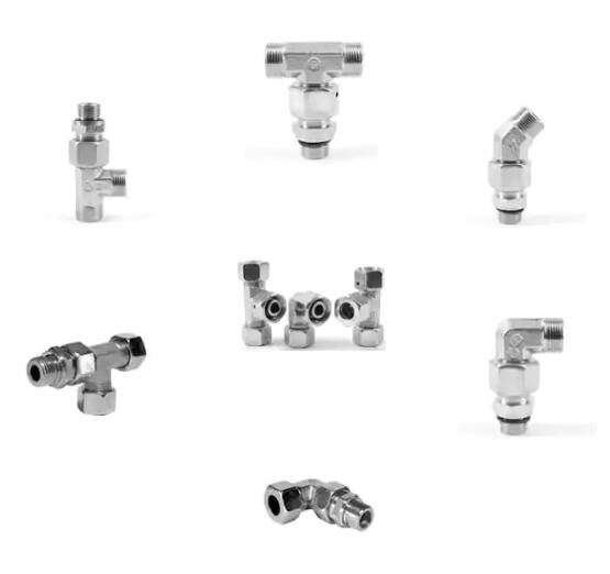 Parker Fittings Flareless and Bite Type Fittings Ermeto DIN Swivel